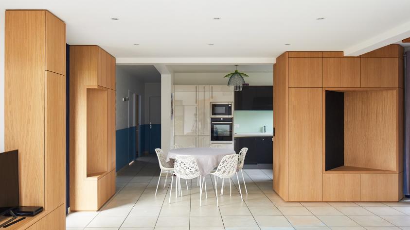 Réaménagement et conception du mobilier - Le Vaudreuil (27)