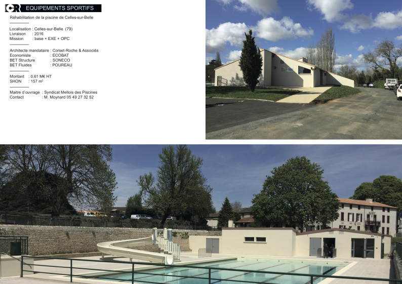 Piscine de Celles sur Belle