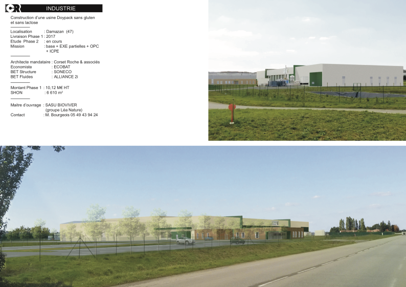 Usine Doypack à Damazan