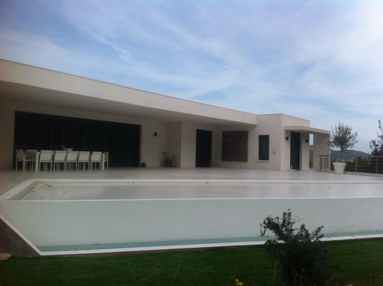 vue terrasse piscine