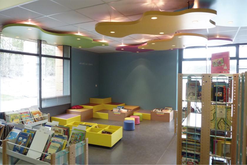 Espace heure du conte pour les enfants