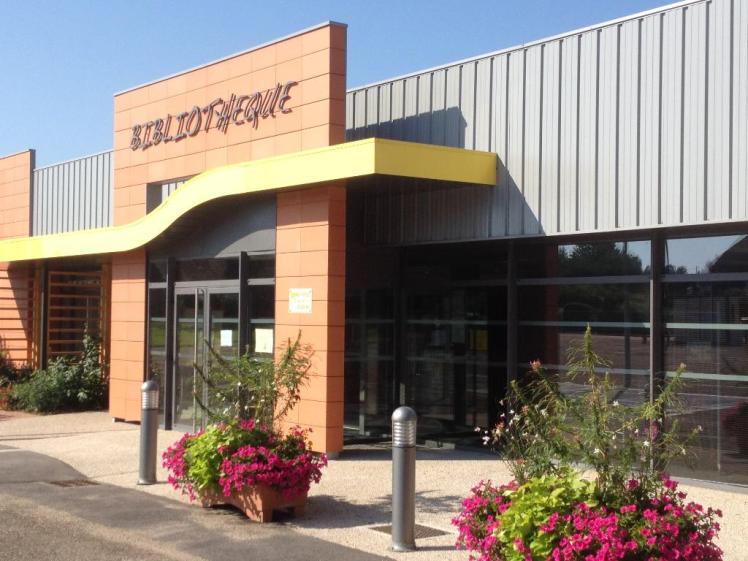Nouvelle façade de la bibliothèque