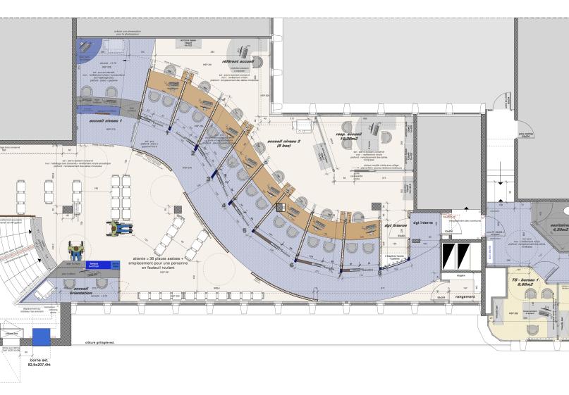 Plan du projet d'aménagement