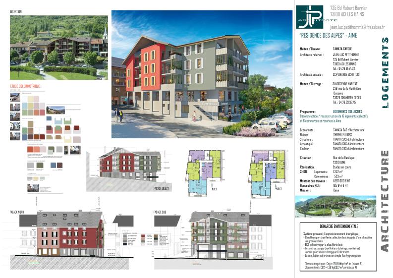 Résidence des Alpes - Aime - JLP architecte
