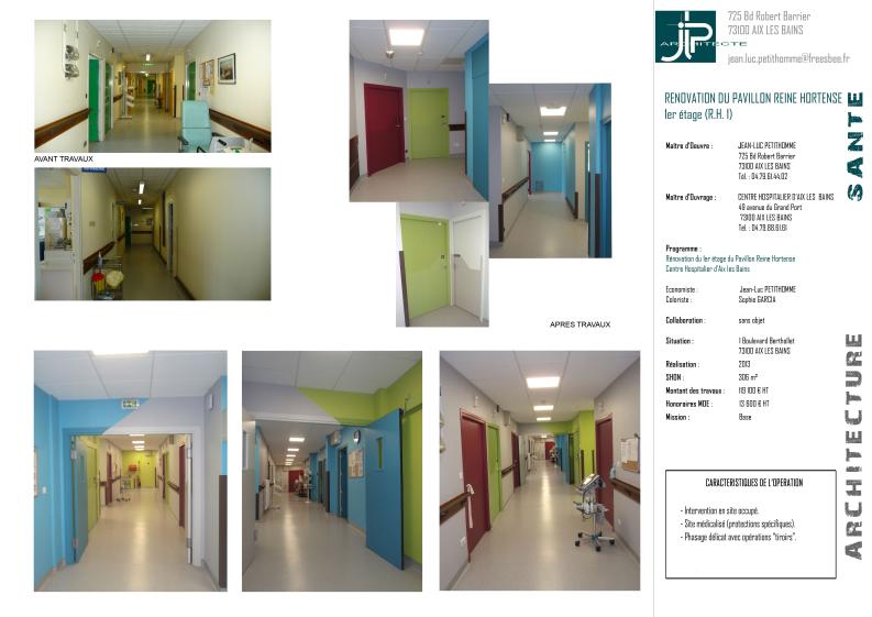 RH1 - C.H. Aix - JLP architecte