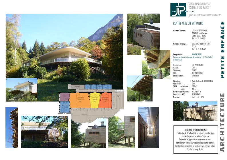 Centre aéré du Gai taillis - JLP architecte