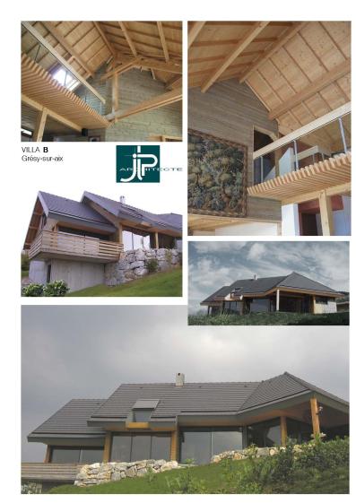 Villa B Grésy - JLP architecte
