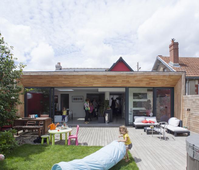 BOUM - EXTENSION ET TRANSFORMATION D'UNE MAISON DE VILLE