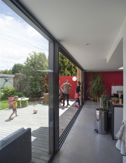 BOUM - EXTENSION ET TRANSFORMATION D'UNE MAISON DE VILLE