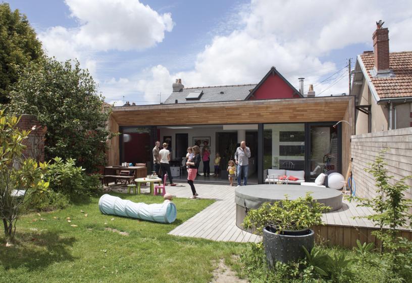BOUM - EXTENSION ET TRANSFORMATION D'UNE MAISON DE VILLE