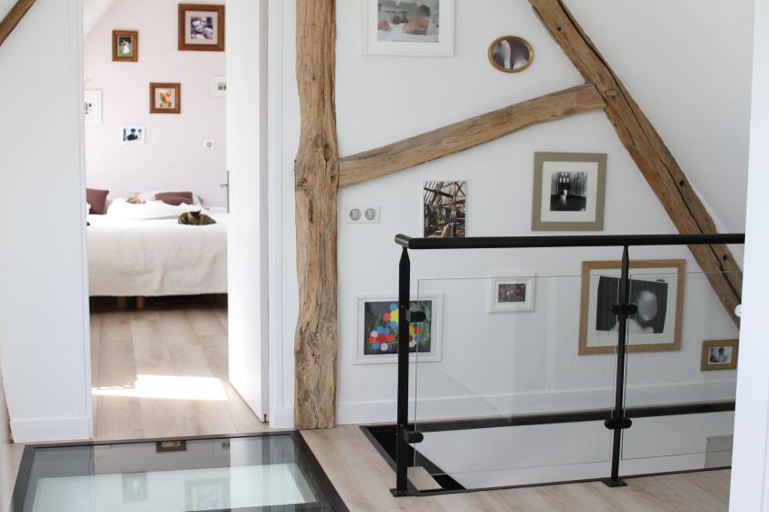 Etage - la grange après travaux