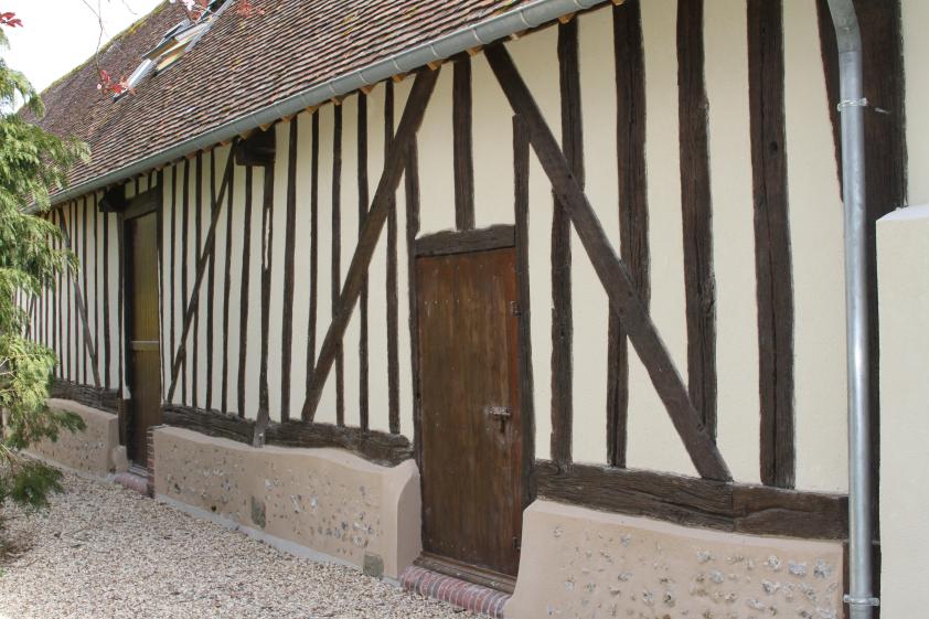 Façade Nord - la grange après travaux