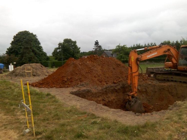 travaux de terrassement