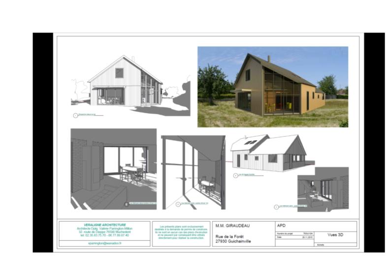 Avant-Projet - vue 3 D