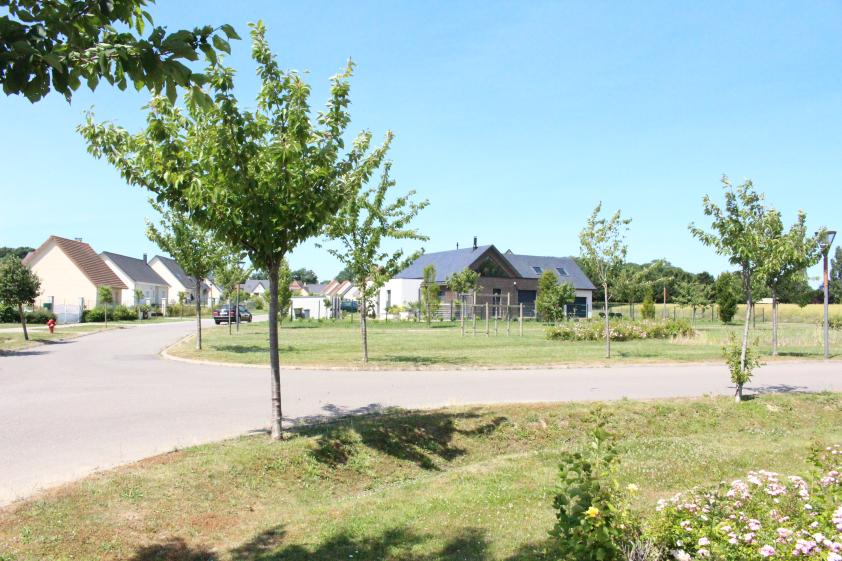 photo dans l'environnement pavillonaire