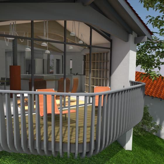 Balcon barbu