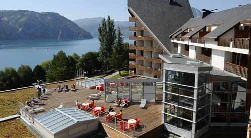 Hôtel Club LES HYVANS à Chorges sur le lac de Serre-Ponçon pour Pro BTP