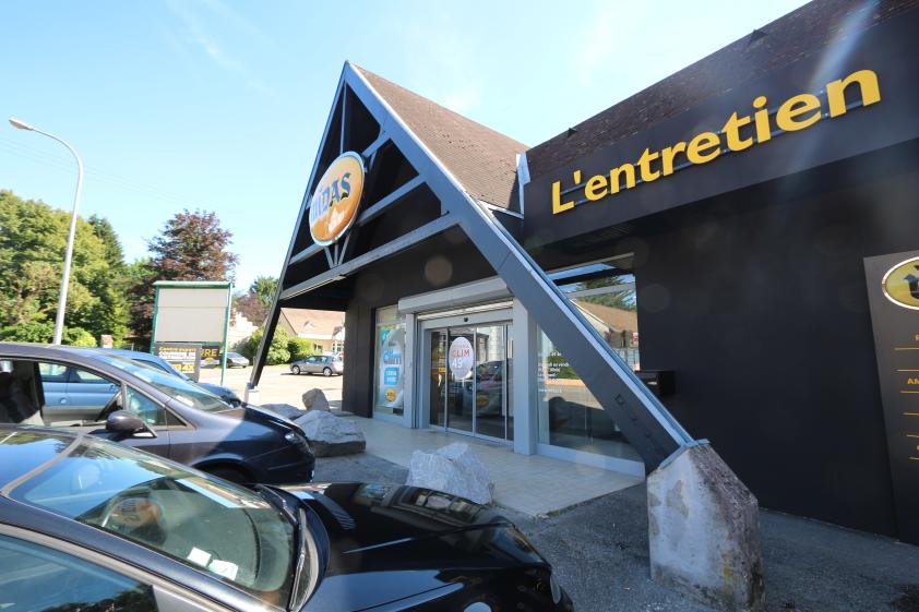 L'Auvent d'accueil.