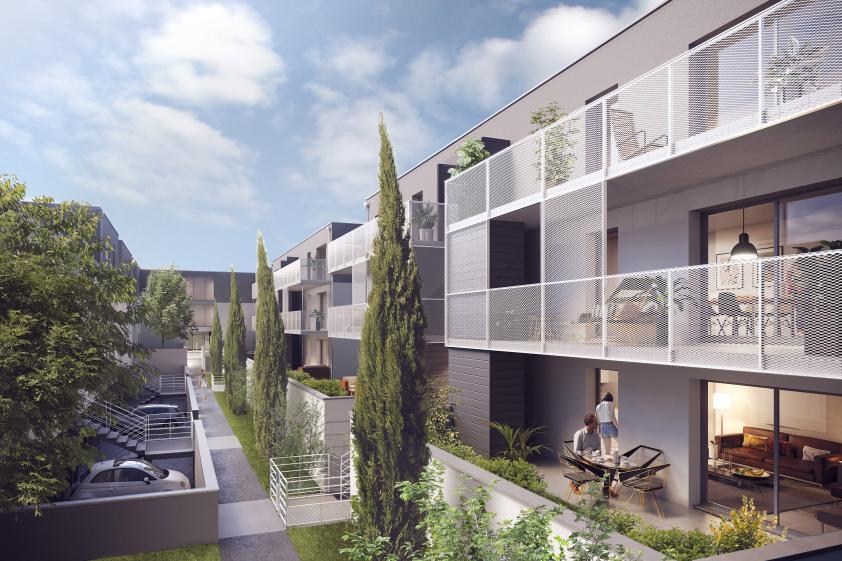 VUE DEPUIS CHEMINEMENT CENTRAL