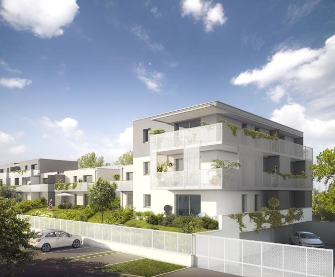 VUE DEPUIS AVENUE DU MARECHAL LECLERC