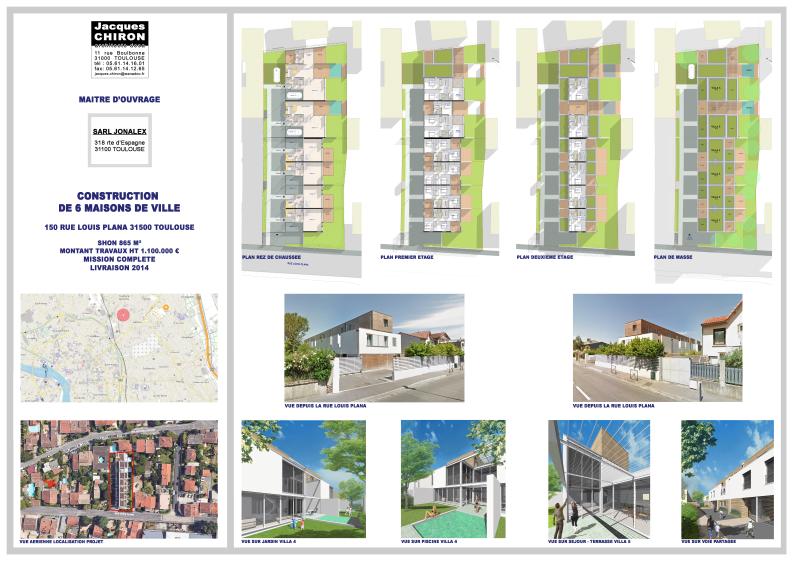 PROJET 150 LOUIS PLANA - TOULOUSE