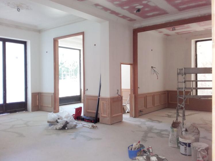 Montpellier chantier agence immobilière rue Foch