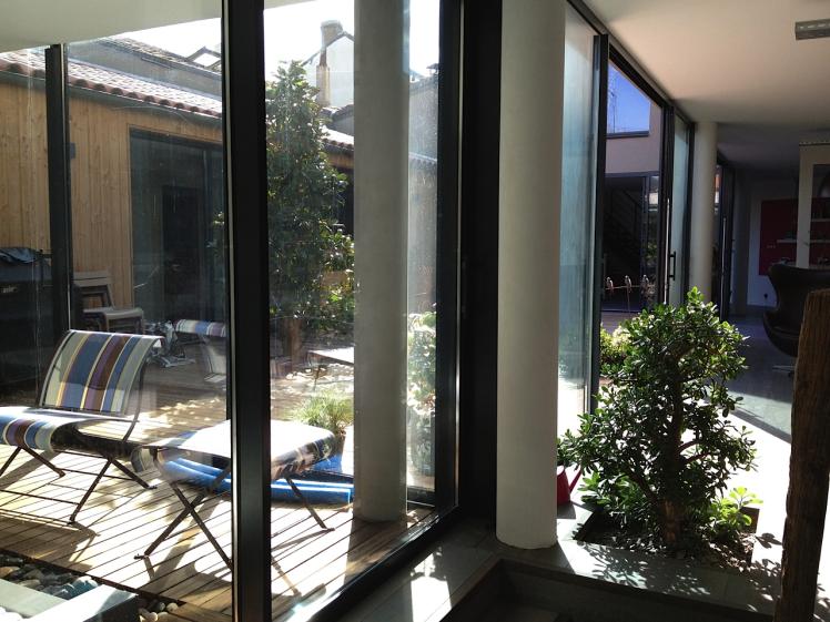 Maison à patio