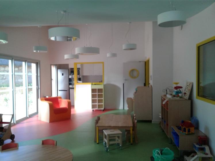 Un intérieur tout en couleur