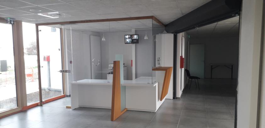 L'espace d'accueil