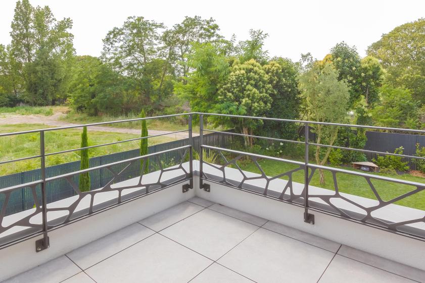 vue du balcon