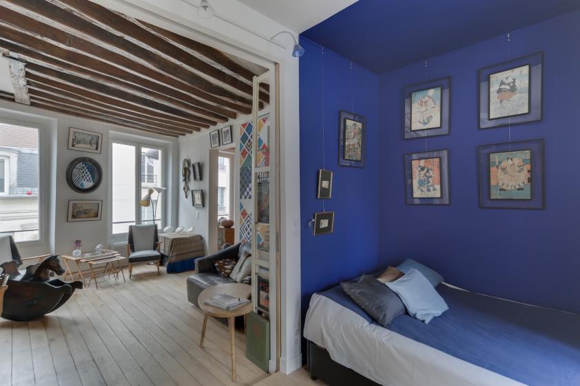 Chambre avec alcôve sommeil