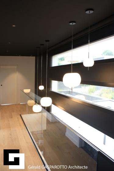 Villa individuelle contemporaine d'architecte toulouse gasparotto