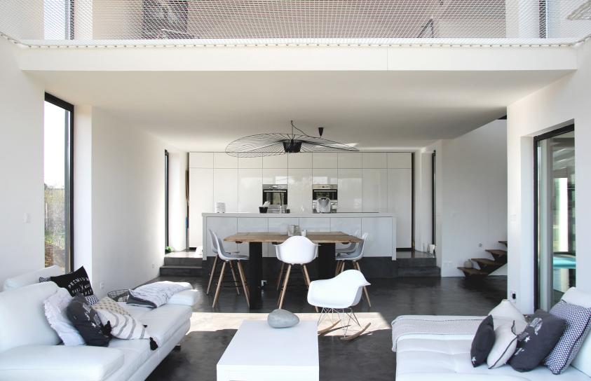 salon cuisine ouverte