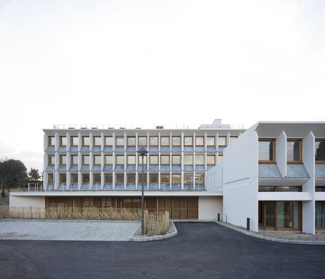 MI-MAbs - façade arrière et son extension
