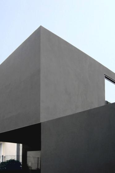 Maison individuelle ouverte sur l'intérieur