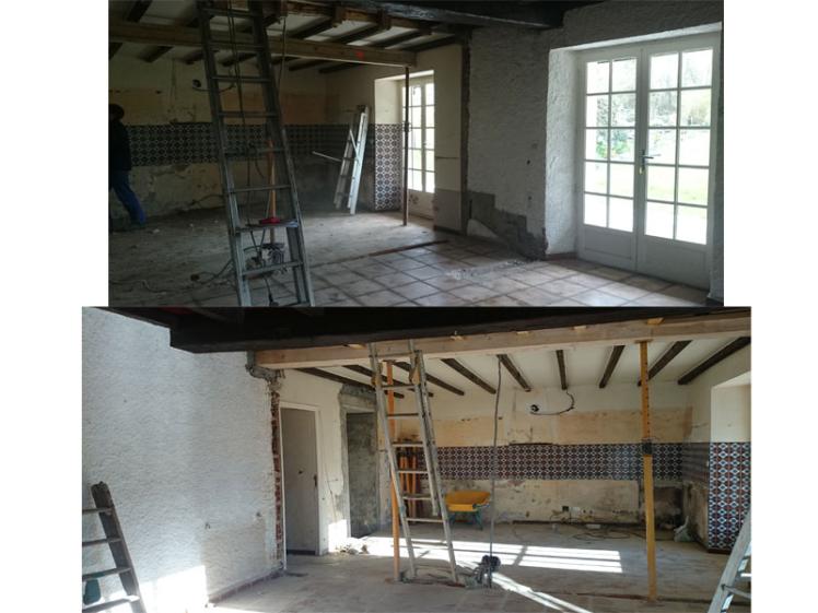 Intérieur avant travaux