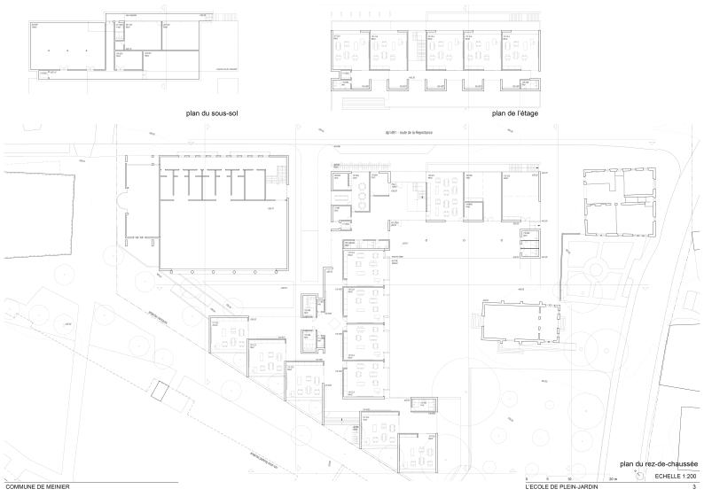 concours pour l'extension d'une école dans le canton de Genève