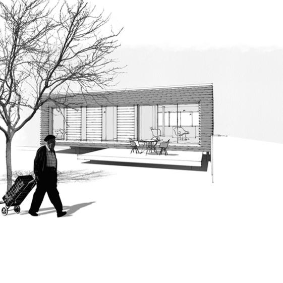 MAISON SUR PILOTIS BARDAGE METALLIQUE