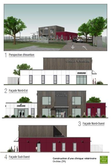 Élévations permis de construire