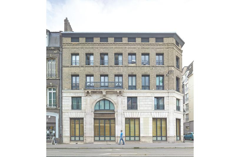 Projet - Façade ouest (photo : Grégoire Auger)