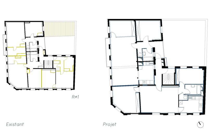 Projet - Plan du R+1