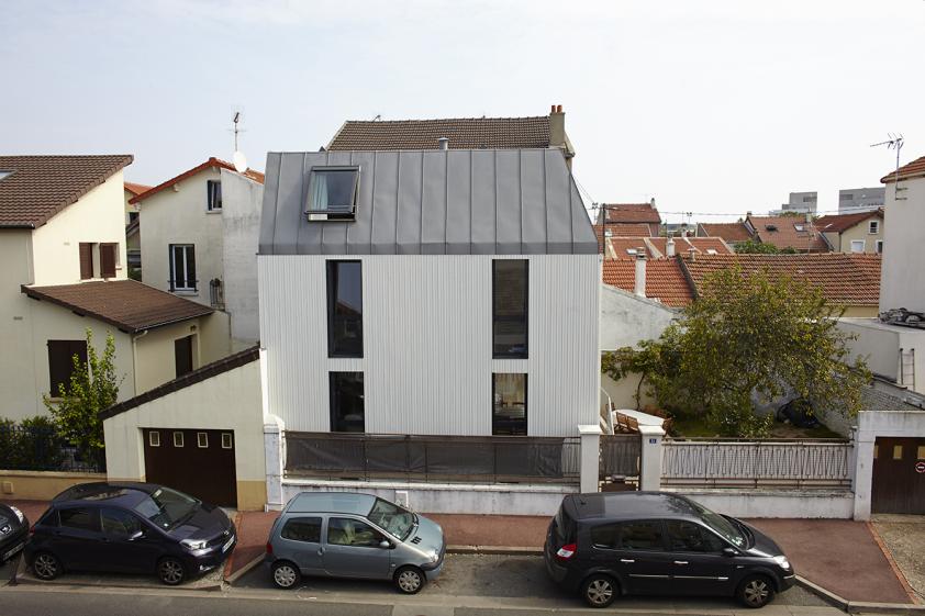 Maison C_Façade Sud-Ouest