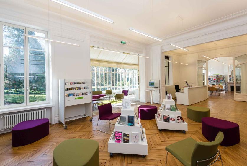 vue salle de lecture