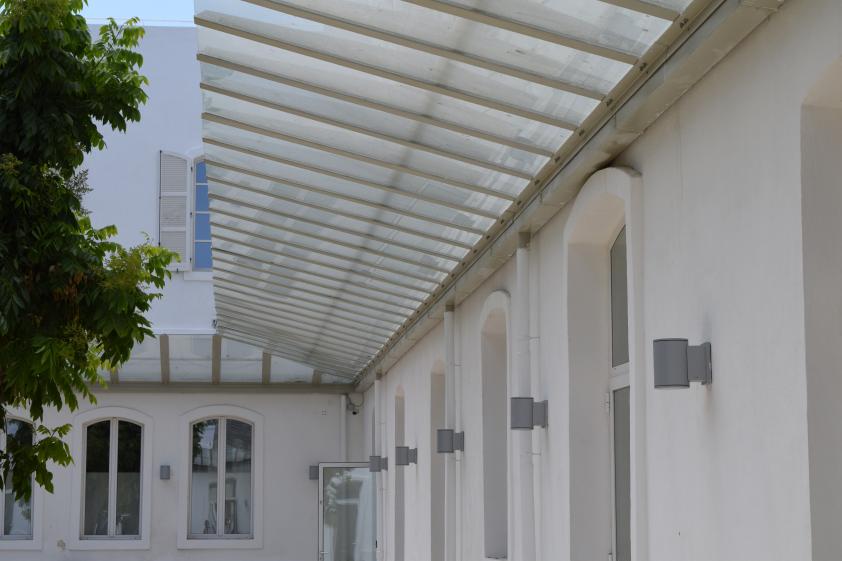 détail auvent