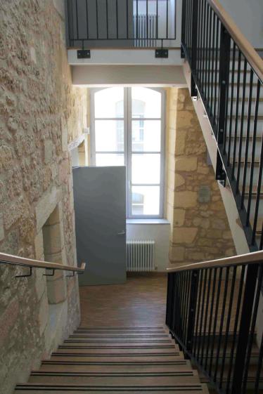 vue de l'escalier
