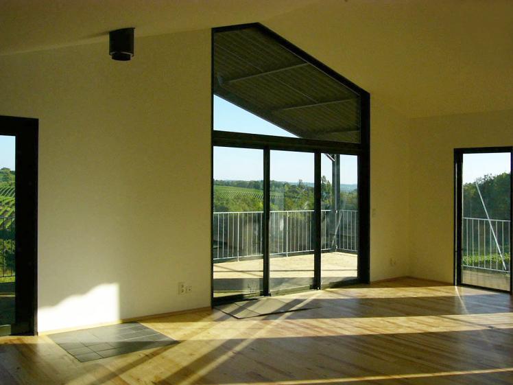 séjour et terrasse