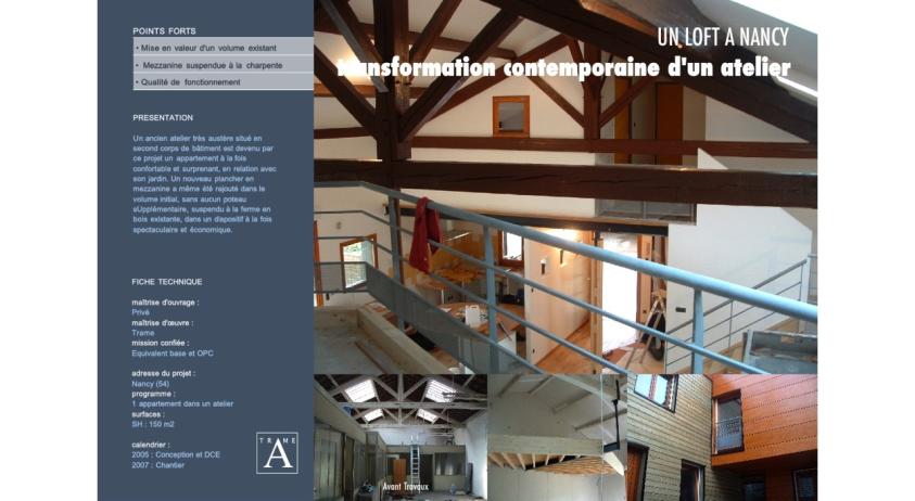 Un loft en ville