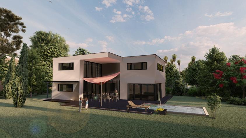 MAISON INDIVIDUELLE SUR TERRAIN DE FAIBLE SURFACE