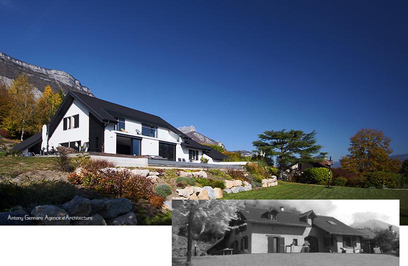 Extension d'une maison individuelle, Transformation et Rénovation énergétique