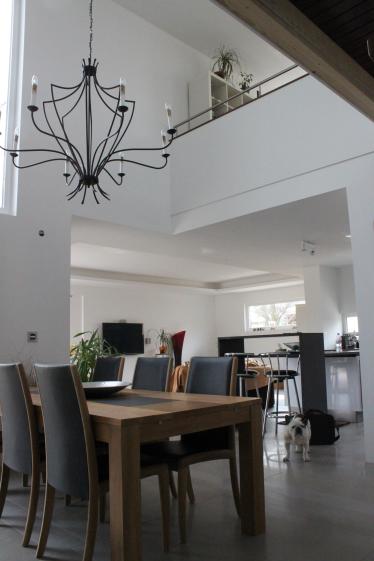 Double hauteur du séjour